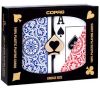 Copag 1546 Elite Plastic Playing Cards: Narrow, Super Index, Red/Blue